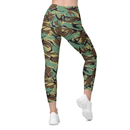 British DPM P60 Wild Geese Movie CAMO Leggings with pockets - Womens With Pockets