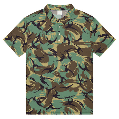 British DPM P60 Wild Geese Movie CAMO Men’s slim fit polo - Mens Slim Fit Polo