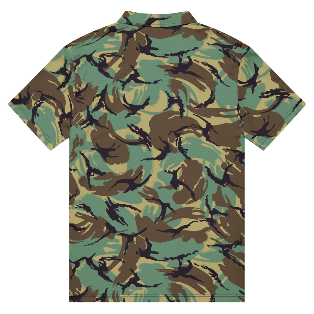 British DPM P60 Wild Geese Movie CAMO Men’s slim fit polo - Mens Slim Fit Polo