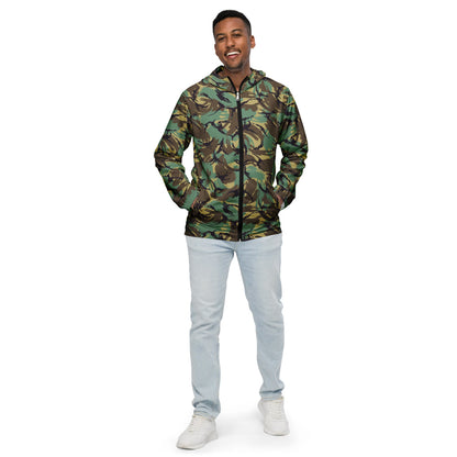 British DPM P60 Wild Geese Movie CAMO Men’s windbreaker - Mens Windbreaker