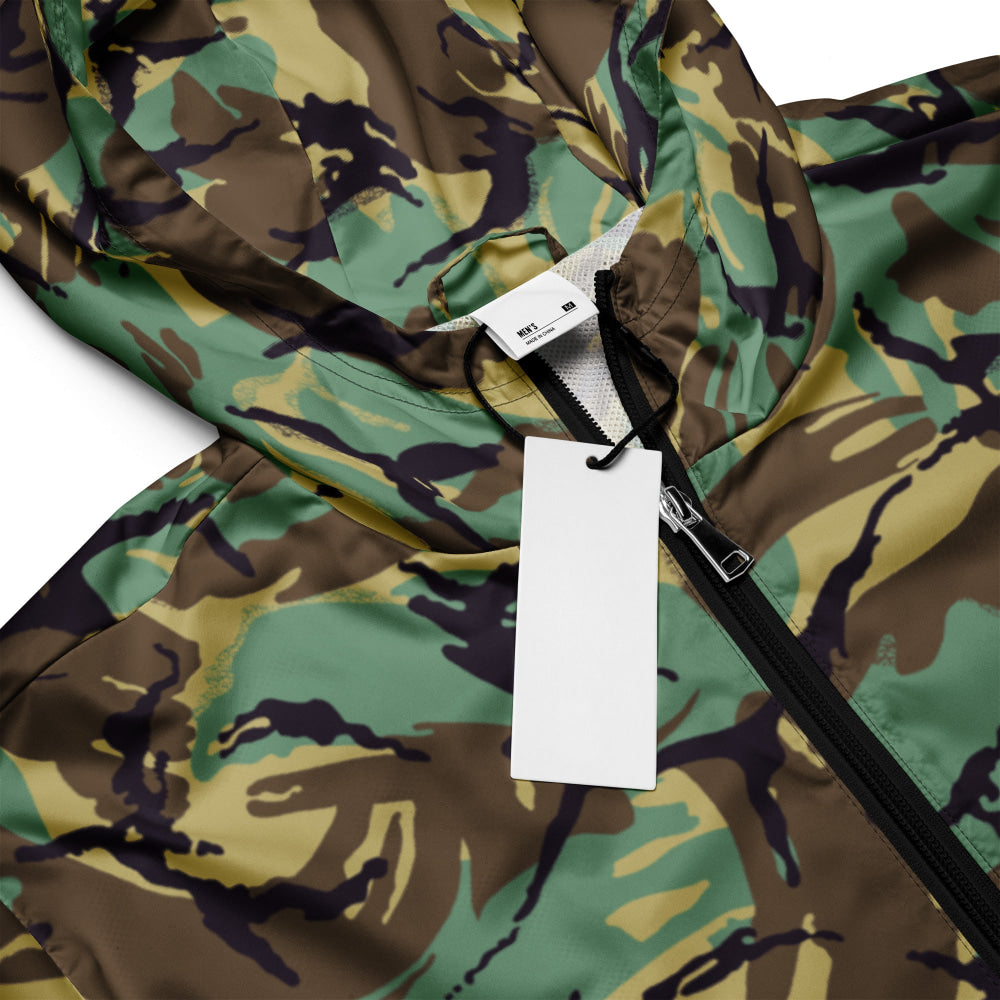 British DPM P60 Wild Geese Movie CAMO Men’s windbreaker - Mens Windbreaker