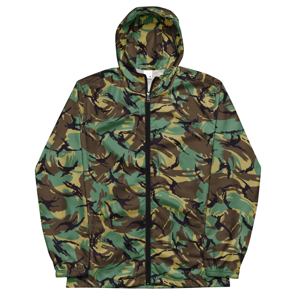 British DPM P60 Wild Geese Movie CAMO Men’s windbreaker - Mens Windbreaker