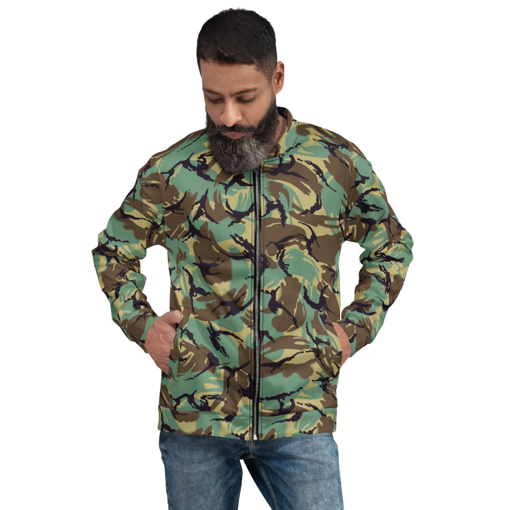 British DPM P60 Wild Geese Movie CAMO Unisex Bomber Jacket - XS