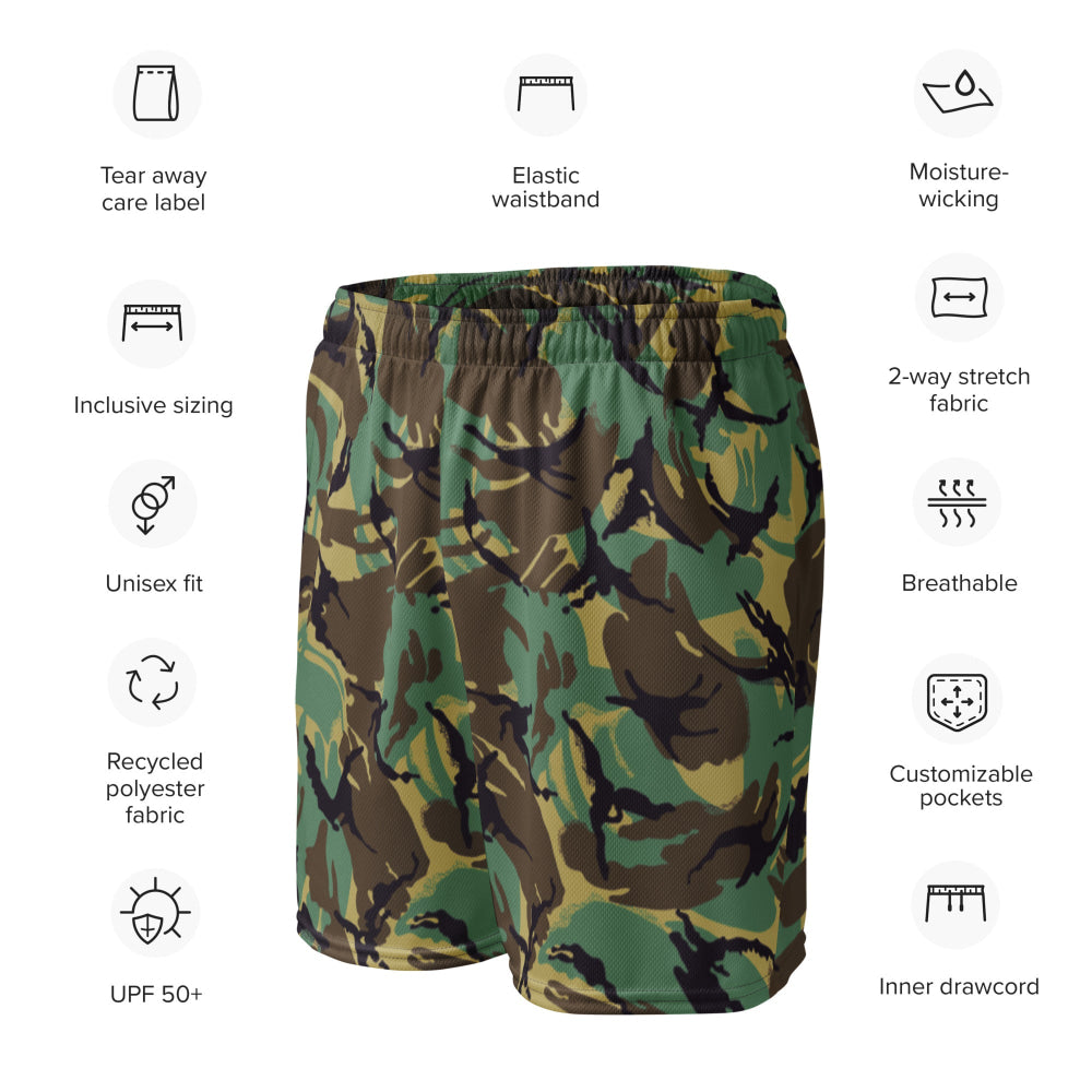 British DPM P60 Wild Geese Movie CAMO Unisex mesh shorts - Mesh Shorts