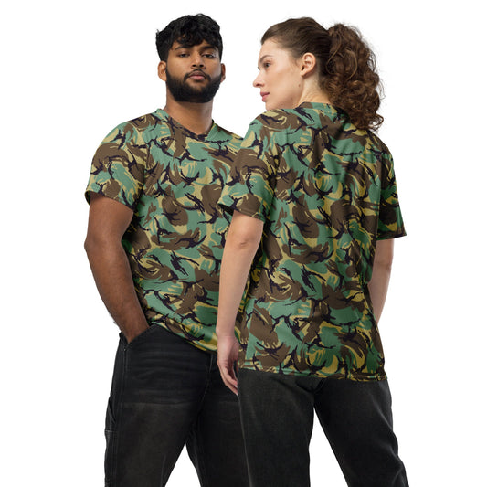 British DPM P60 Wild Geese Movie CAMO unisex sports jersey - 2XS - Unisex Sports Jersey