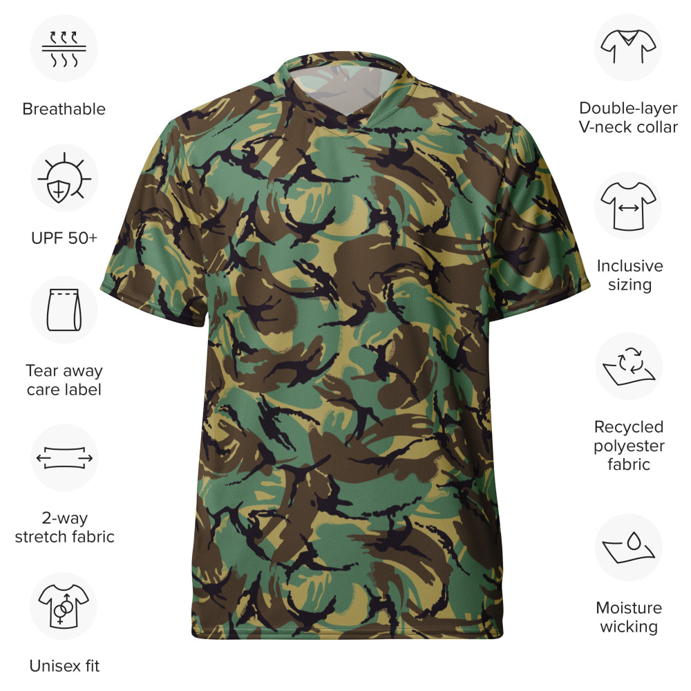 British DPM P60 Wild Geese Movie CAMO unisex sports jersey - Unisex Sports Jersey