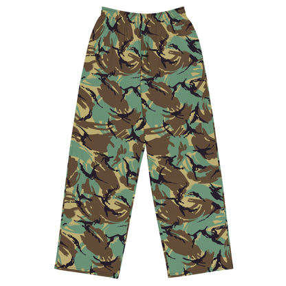 British DPM P60 Wild Geese Movie CAMO unisex wide-leg pants - 2XS - Unisex Wide-Leg Pants