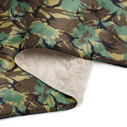 British DPM P60 Wild Geese Movie CAMO Sherpa blanket - Blanket