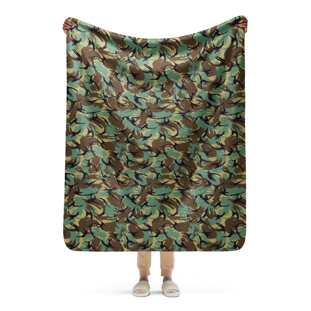 British DPM P60 Wild Geese Movie CAMO Sherpa blanket - 50″×60″ - Blanket