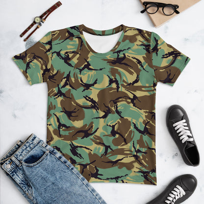 British DPM P60 Wild Geese Movie CAMO Women’s T-shirt - Womens T-Shirt