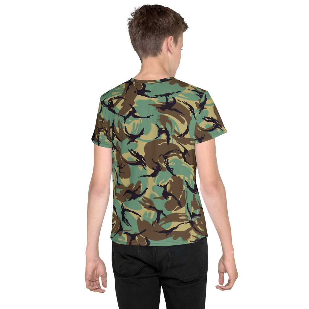 British DPM P60 Wild Geese Movie CAMO Youth crew neck t-shirt - Crew Neck T-shirt