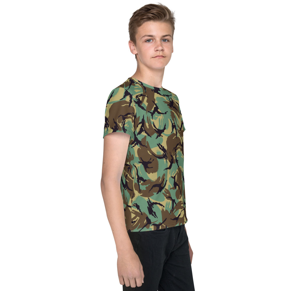 British DPM P60 Wild Geese Movie CAMO Youth crew neck t-shirt - Crew Neck T-shirt