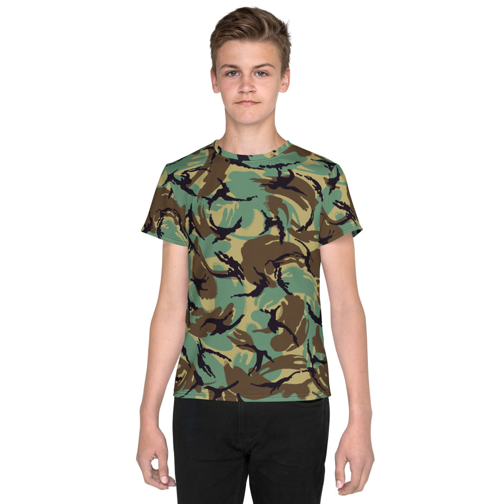 British DPM P60 Wild Geese Movie CAMO Youth crew neck t-shirt - 8 - Crew Neck T-shirt