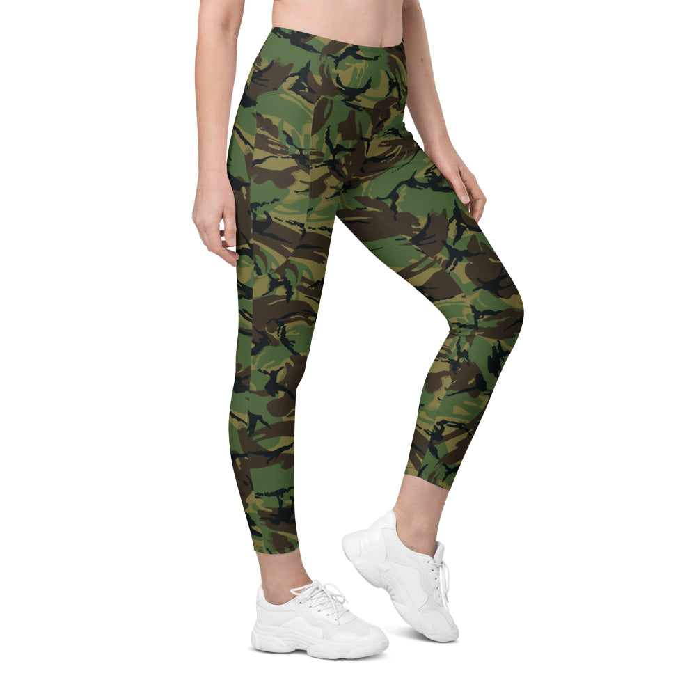 British DPM P68 Falklands CAMO Leggings with pockets - 2XS - Womens With Pockets