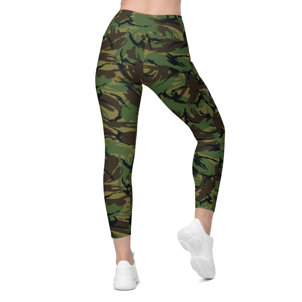 British DPM P68 Falklands CAMO Leggings with pockets - Womens With Pockets