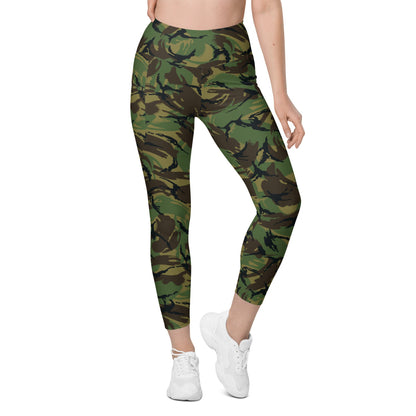 British DPM P68 Falklands CAMO Leggings with pockets - Womens With Pockets