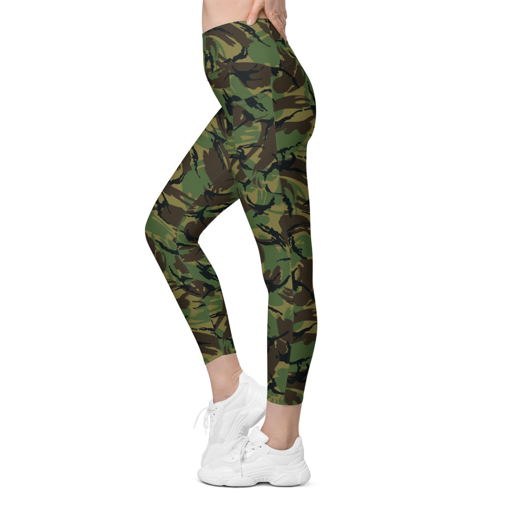 British DPM P68 Falklands CAMO Leggings with pockets - Womens With Pockets