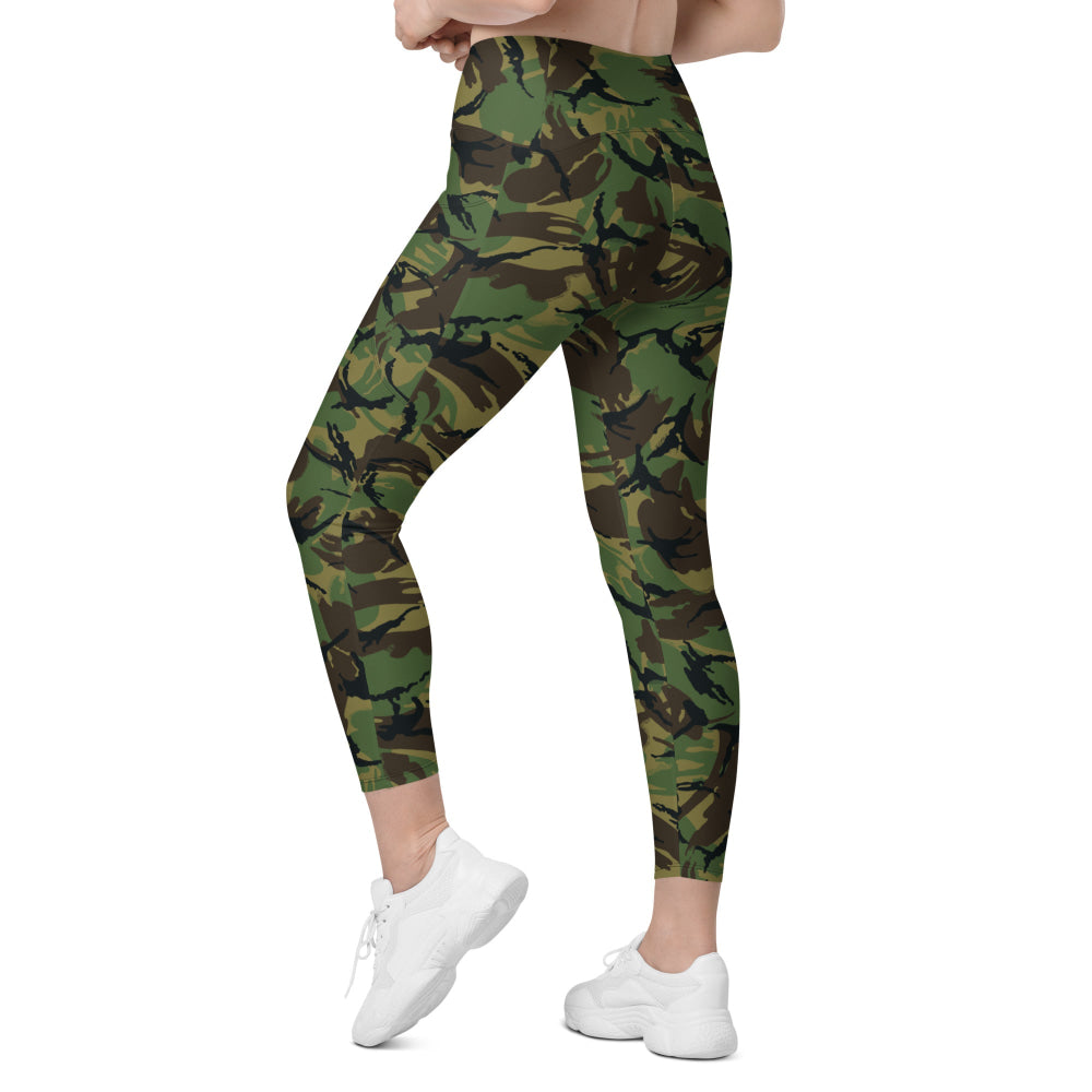 British DPM P68 Falklands CAMO Leggings with pockets - Womens With Pockets