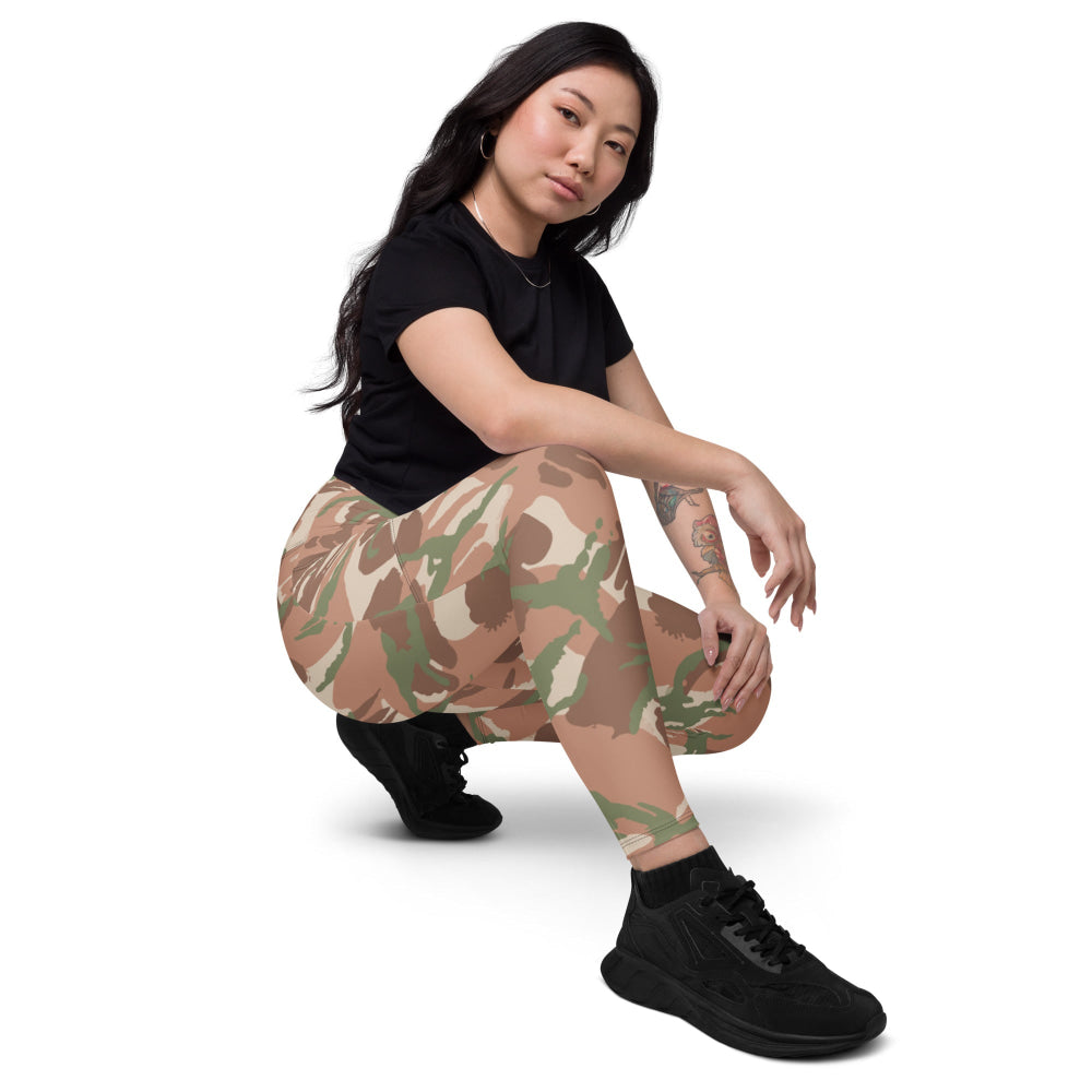 British DPM PECOC CAMO Leggings with pockets - Womens With Pockets