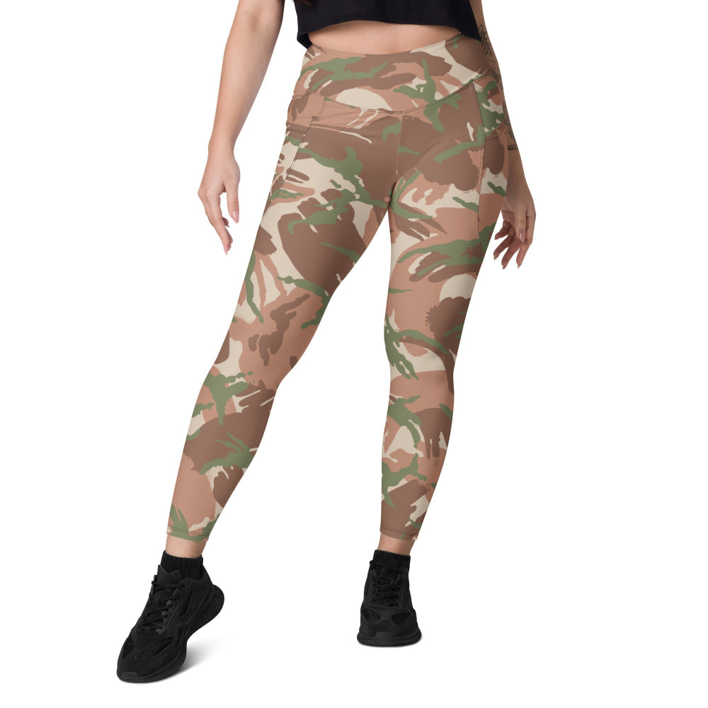 British DPM PECOC CAMO Leggings with pockets - Womens With Pockets