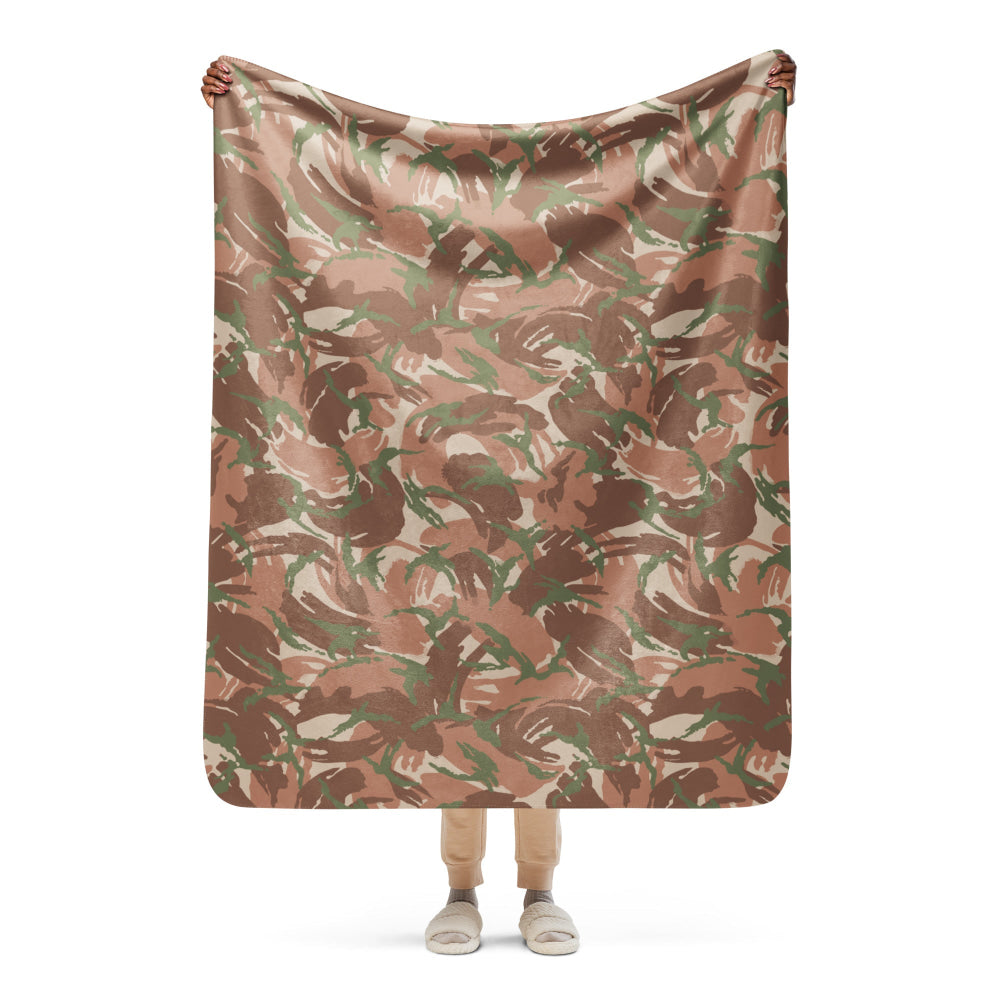 British DPM PECOC CAMO Sherpa blanket - 50″×60″ - Blanket