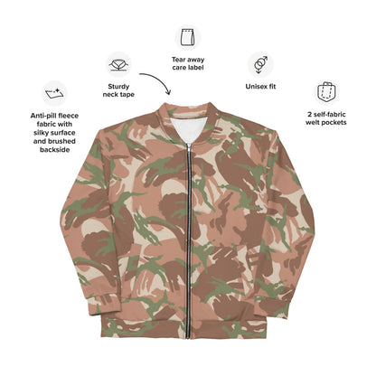 British DPM PECOC CAMO Unisex Bomber Jacket