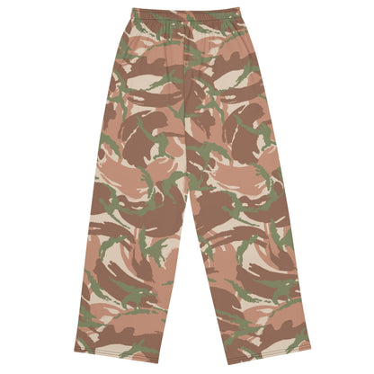 British DPM PECOC CAMO unisex wide-leg pants - Unisex Wide-Leg Pants