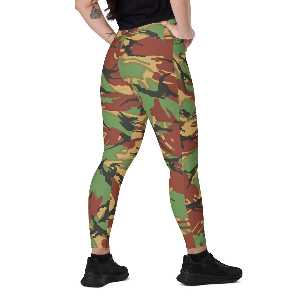 British DPM Tropical CAMO Leggings with pockets - 2XS - Womens With Pockets