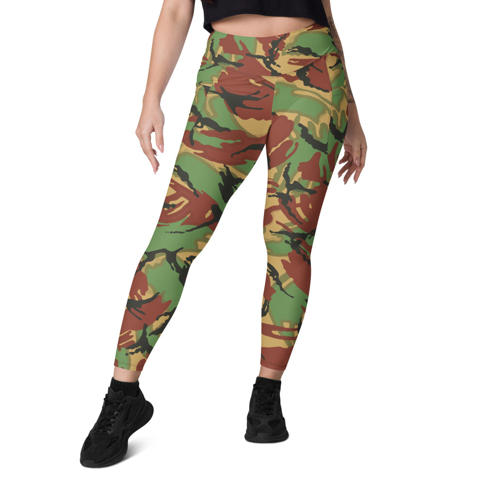 British DPM Tropical CAMO Leggings with pockets - Womens With Pockets