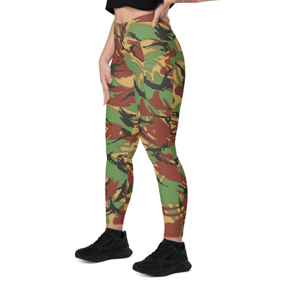 British DPM Tropical CAMO Leggings with pockets - Womens With Pockets