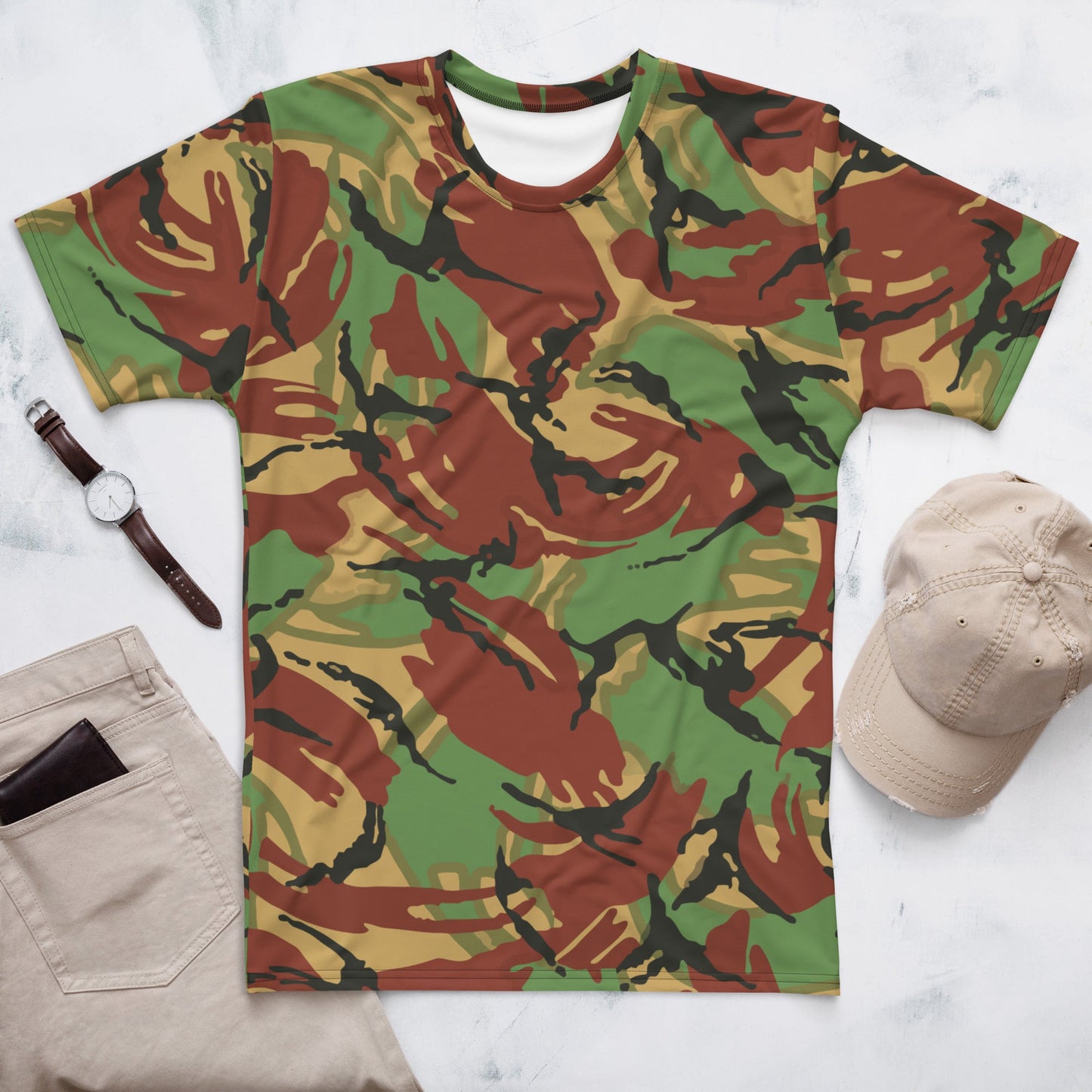 British DPM Tropical CAMO Mens t shirt XS T Shirts