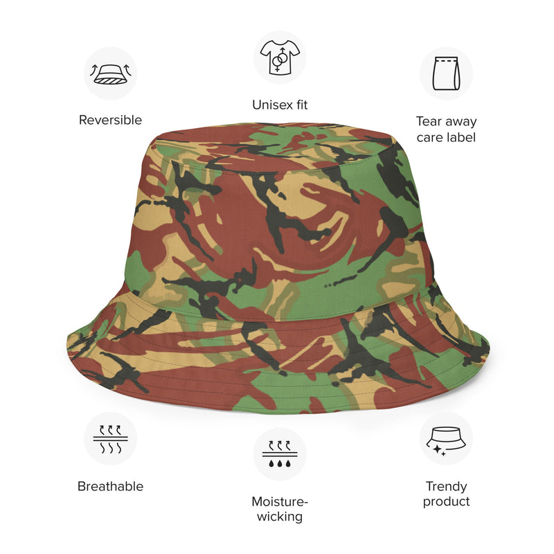 DPM Tropical CAMO Reversible Bucket Hat - Head