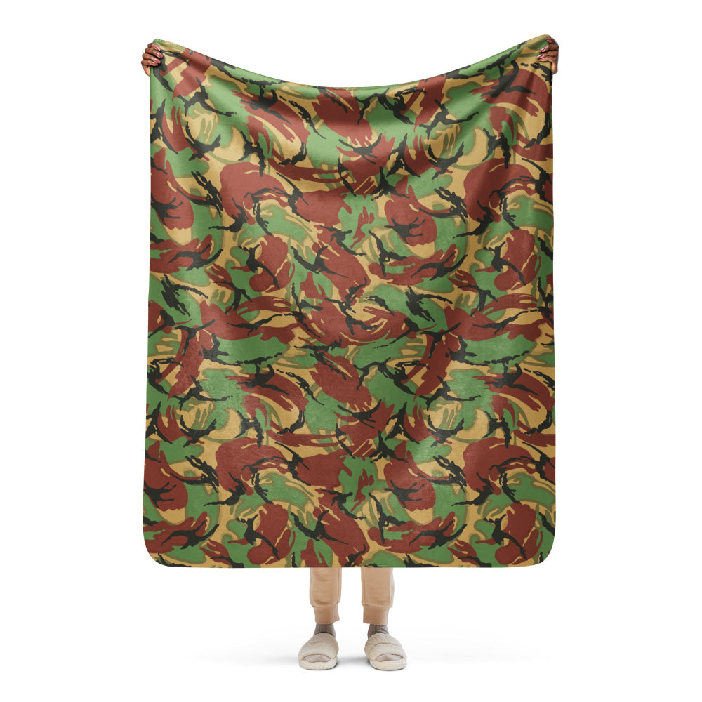 British DPM Tropical CAMO Sherpa blanket - 50″×60″ - Blanket