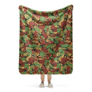 DPM Tropical CAMO Sherpa Blanket - 50″×60″