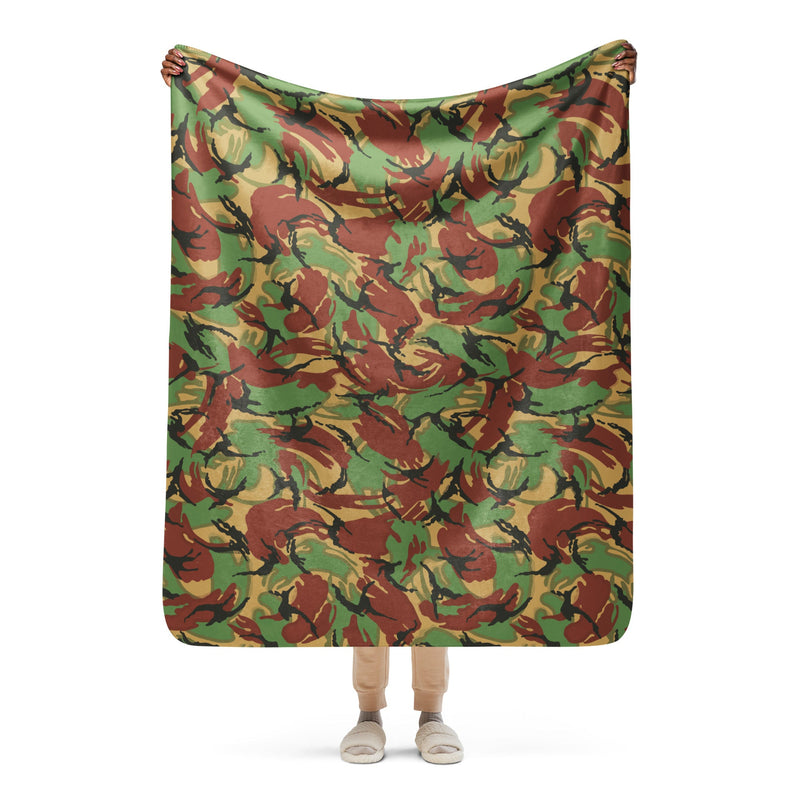 DPM Tropical CAMO Sherpa Blanket - 50″×60″