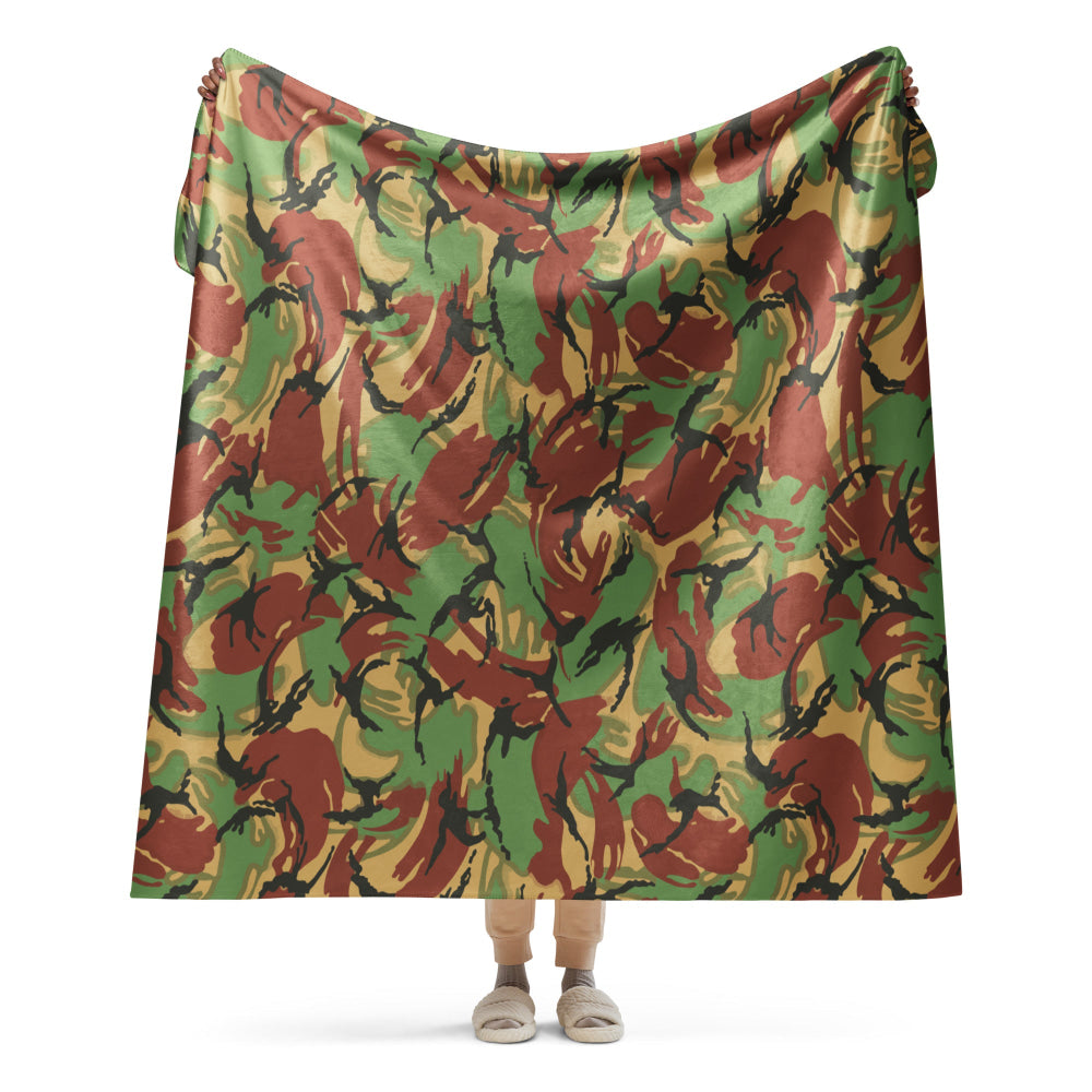 British DPM Tropical CAMO Sherpa blanket - 60″×80″ - Blanket