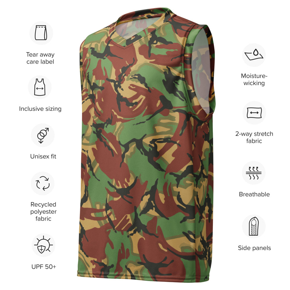 British DPM Tropical CAMO unisex basketball jersey - Unisex Basketball Jersey