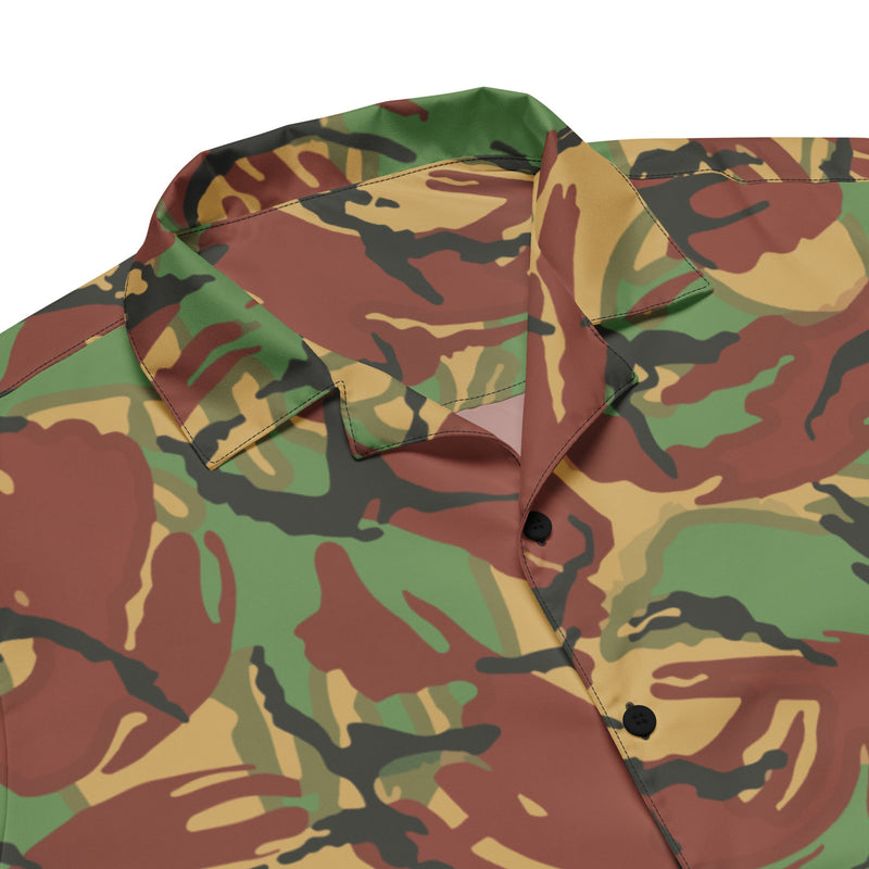 DPM Tropical CAMO Unisex Short-Sleeve Button Shirt - Button-Up