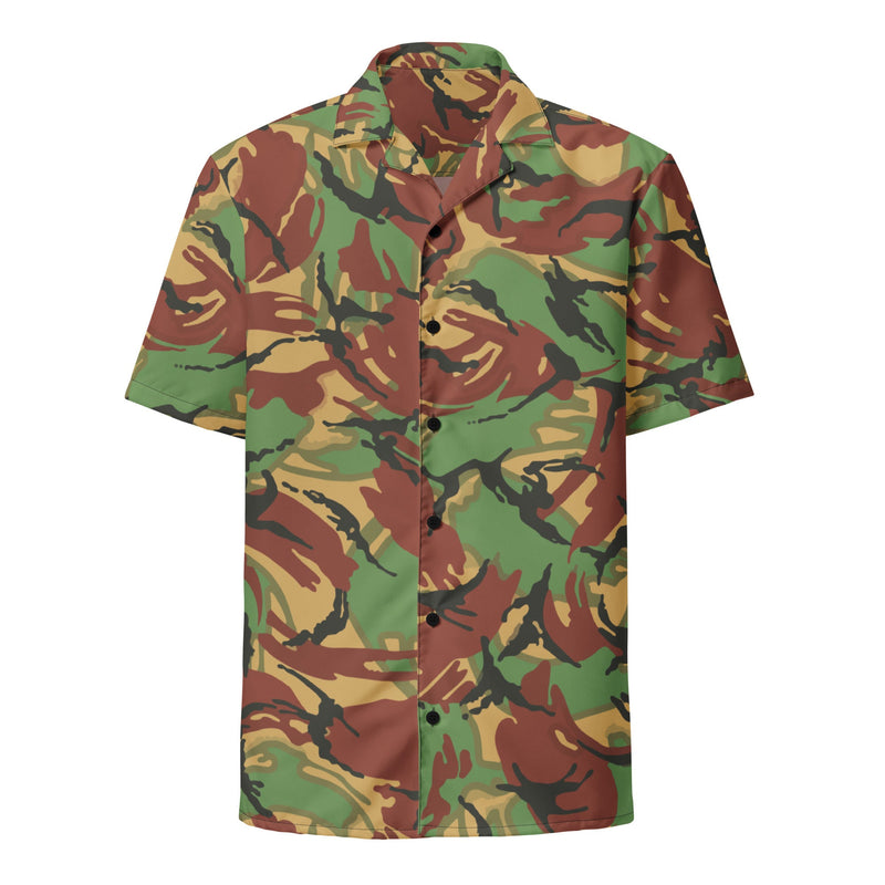 DPM Tropical CAMO Unisex Short-Sleeve Button Shirt - Button-Up
