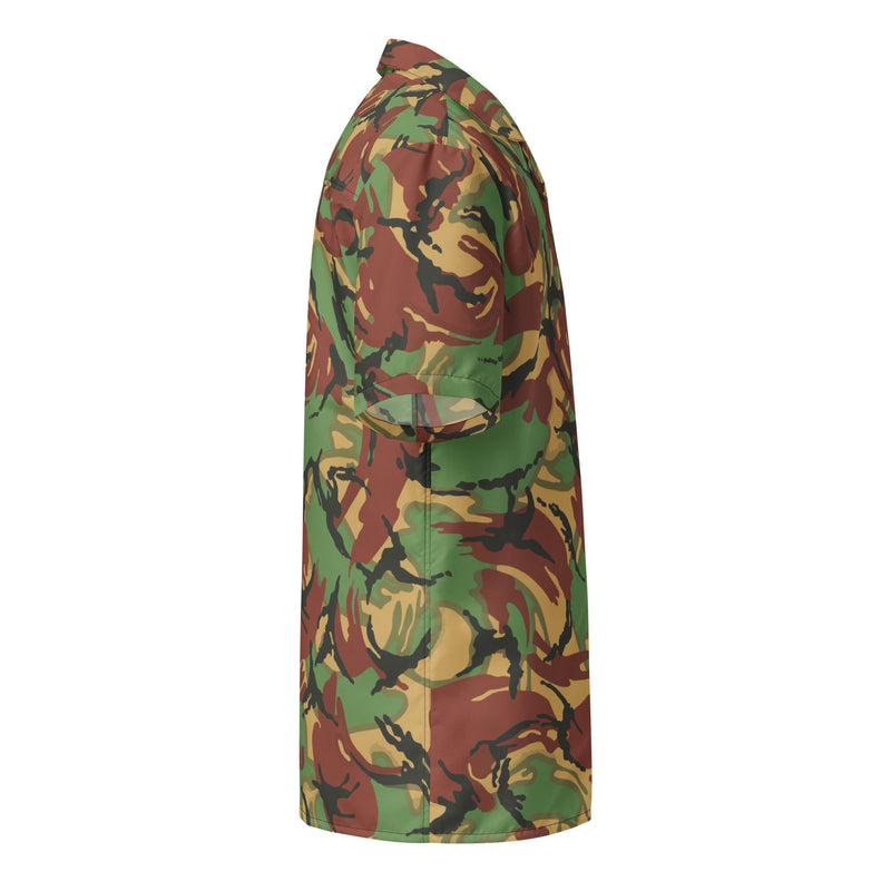 DPM Tropical CAMO Unisex Short-Sleeve Button Shirt - Button-Up