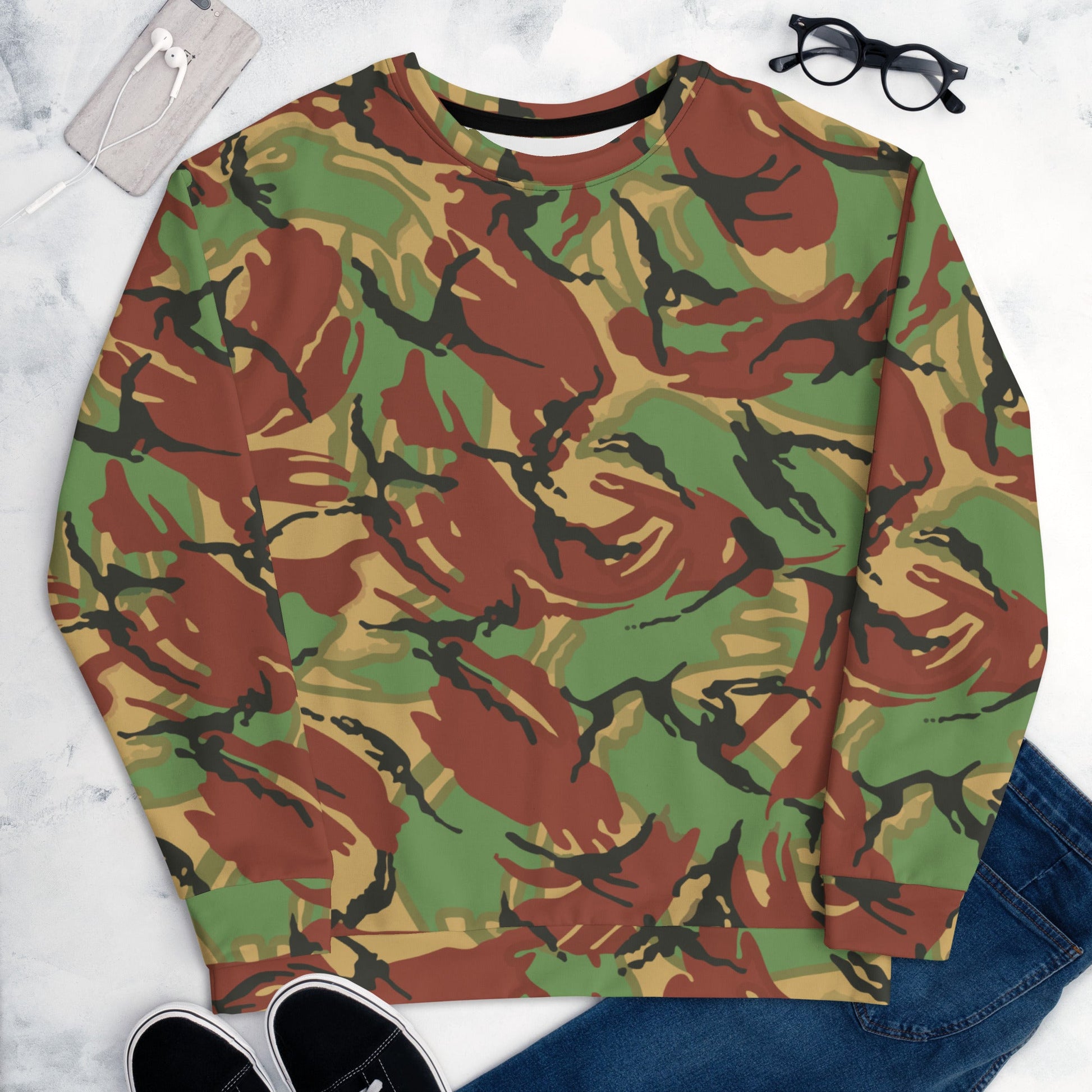 British DPM Tropical CAMO Unisex Sweatshirt - Sweatshirts