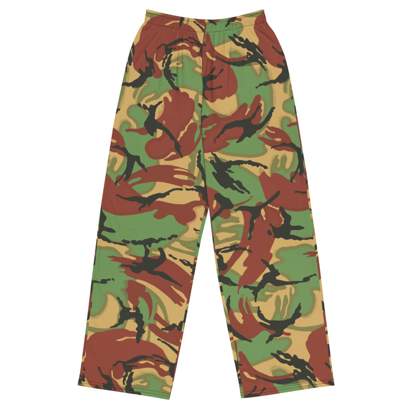 DPM Tropical CAMO Unisex Wide-Leg Leisure Pants - 2XS - Pant
