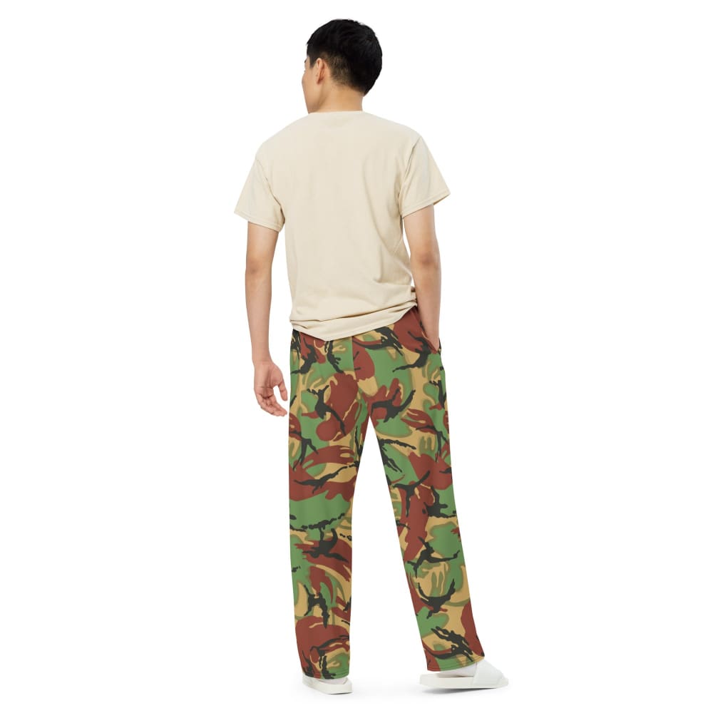 British DPM Tropical CAMO unisex wide-leg pants