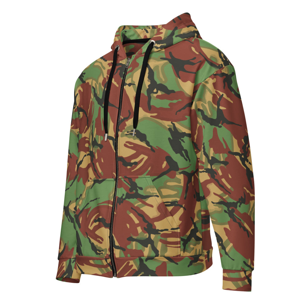 British DPM Tropical CAMO Unisex zip hoodie - 2XS - Zip Hoodie