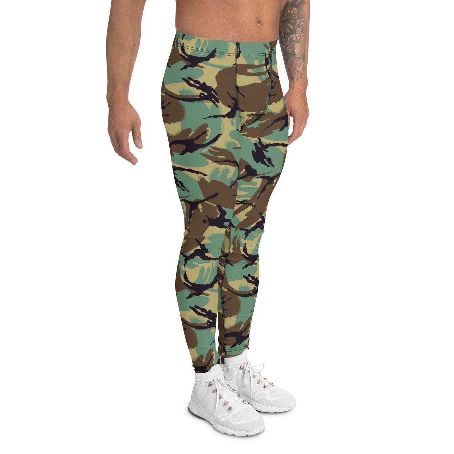 British DPM Wild Geese Movie CAMO Mens Leggings