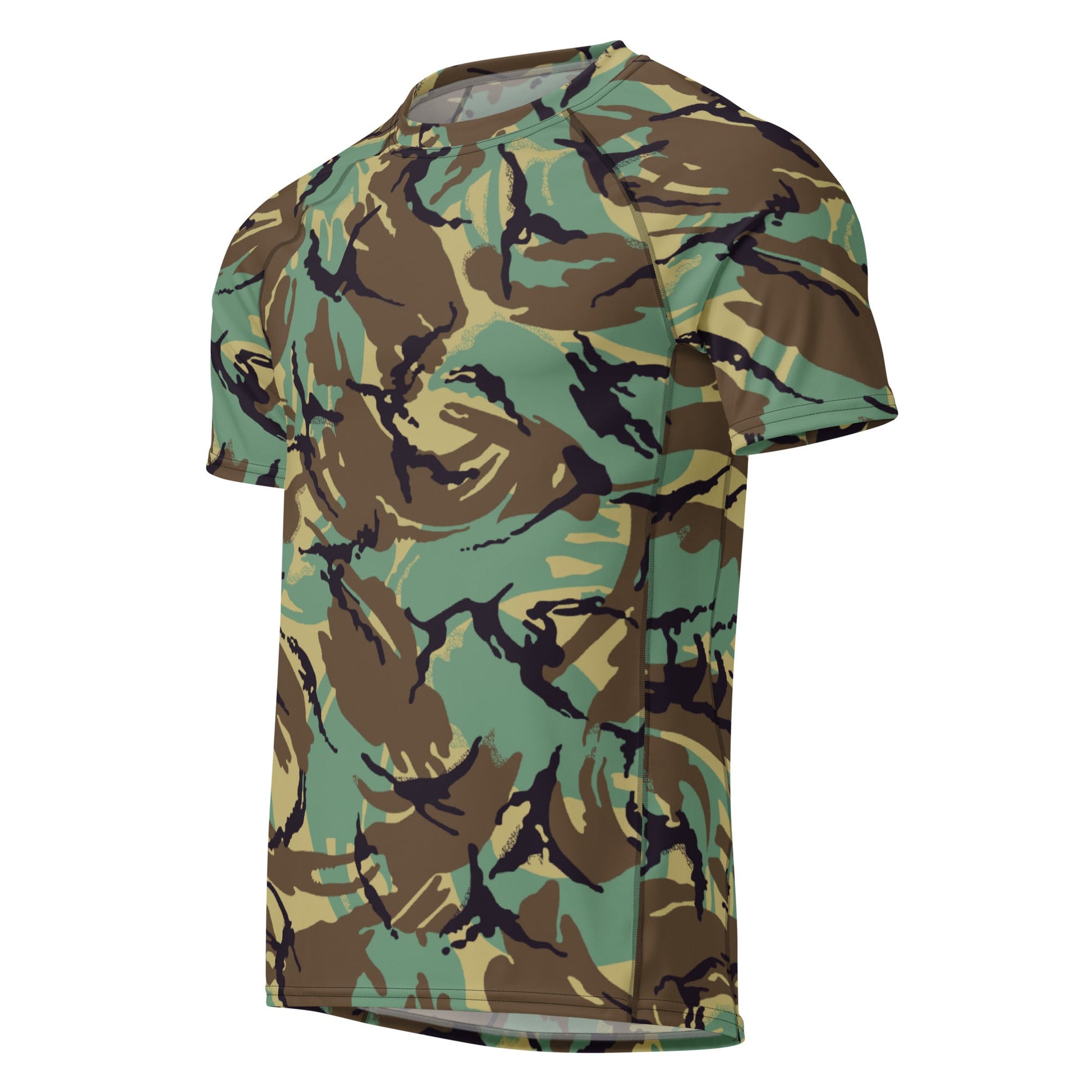 British DPM Wild Geese Movie CAMO Mens Short-Sleeve Rash Guard - Short-sleeve Guards