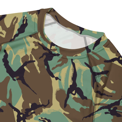 British DPM Wild Geese Movie CAMO Mens Short-Sleeve Rash Guard - Short-sleeve Guards