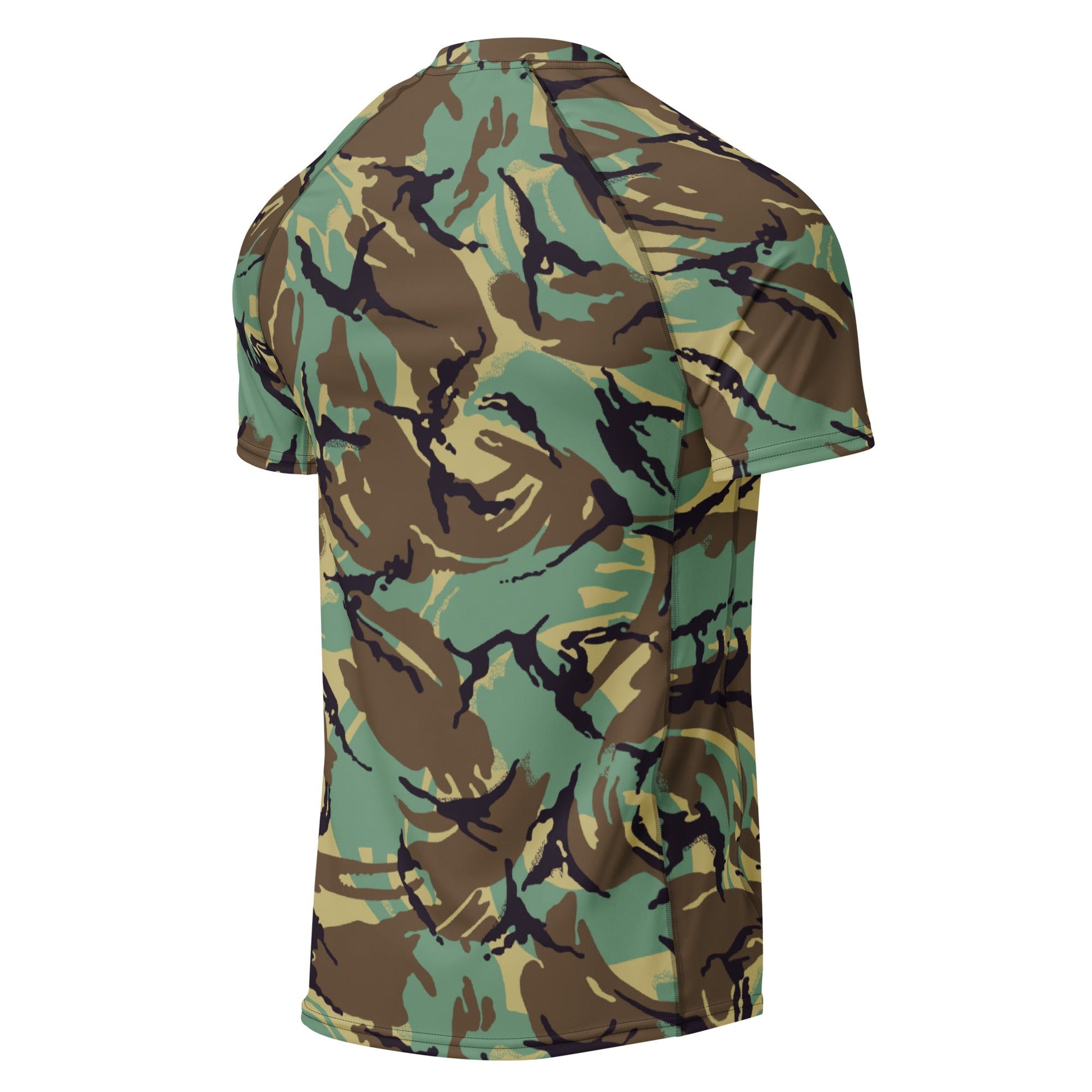 British DPM Wild Geese Movie CAMO Mens Short-Sleeve Rash Guard - Short-sleeve Guards