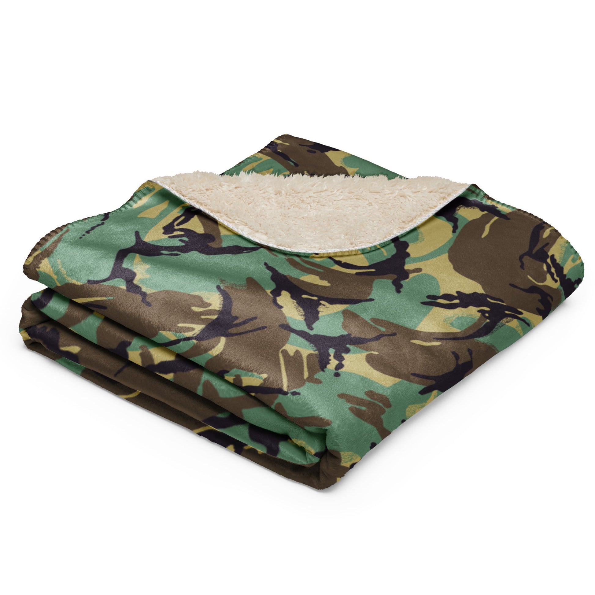 British DPM Wild Geese Movie CAMO Sherpa blanket - Blankets