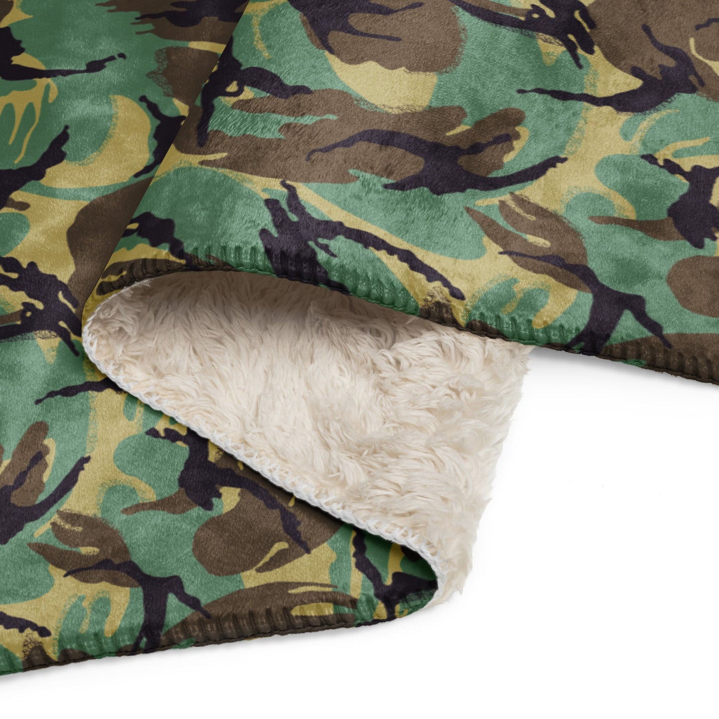 British DPM Wild Geese Movie CAMO Sherpa blanket - Blankets